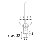 Blanco 526966 Mida 水龍頭 (米雅白色 Soft White)