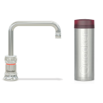 Quooker 3CNSCHR Classic Nordic Square 一體式水龍頭 + PRO3 滾水水箱 (拋光鍍鉻)