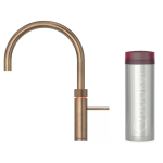 Quooker 3FRPTN Fusion Round 一體式水龍頭 + PRO3 滾水水箱 (復古黃銅)