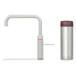 Quooker 3FSRVS Fusion Square 一體式水龍頭 + PRO3 滾水水箱 (拉絲不鏽鋼)
