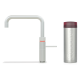 Quooker 3FSRVS Fusion Square 一體式水龍頭 + PRO3 滾水水箱 (拉絲不鏽鋼)