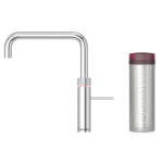 Quooker 3FSCHR Fusion Square 一體式水龍頭 + PRO3 滾水水箱 (拋光鍍鉻)