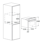 Fulgor FCPO 6215 P TEM X 60厘米 65公升 嵌入式焗爐 (不鏽鋼)