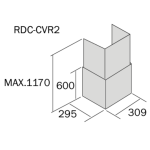 German Pool 德國寶 RDC-CVR2 不銹鋼裝飾煙囪