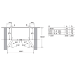 Bosch KMC85LBEA 550公升 Series 4 法式無霜纖薄十字門雪櫃 (黑鑽玻璃) (包拆箱埋位)