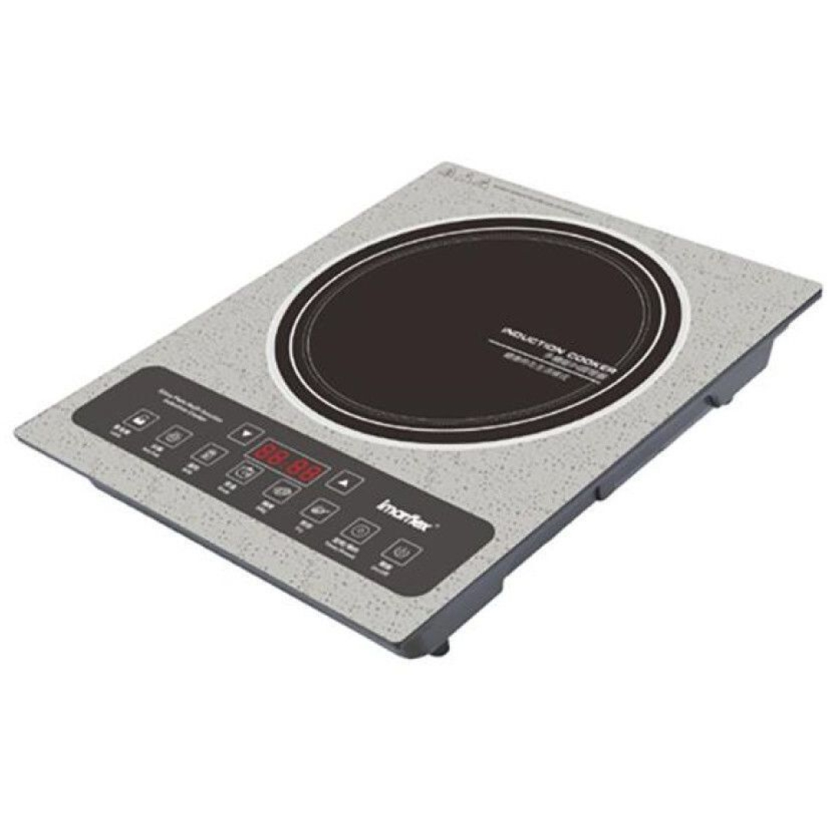 Imarflex 伊瑪 IIH-2123G 2100W 『極品‧銀』玻璃面板 座檯式電磁爐