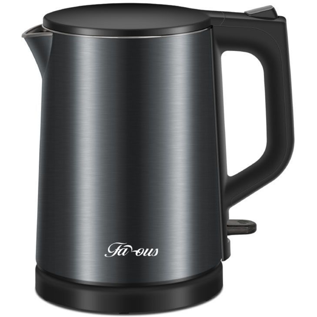 Famous 法國名家 FK-08K(FAM) 0.8公升 不鏽鋼無線電熱水壺