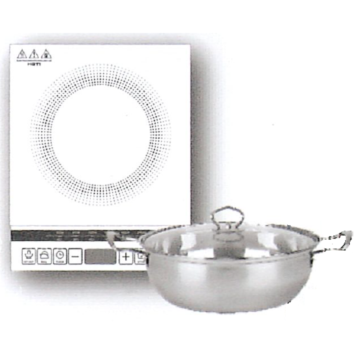 Imarflex 伊瑪 IIH-2024A 2000W 『極品・白』白瓷面板 座檯式電磁爐