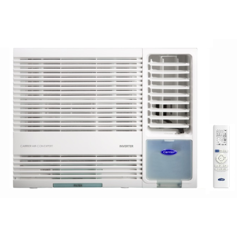 Carrier 開利 CHK09EAVX 1.0匹 R32變頻淨冷 窗口式冷氣機 (附設遙控器)