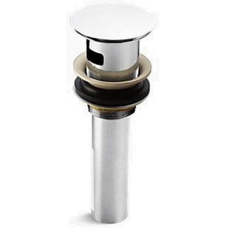 Kohler K-7120T-CP 水龍頭配件 弹跳式落水 (含内藏式止水塞) (拋光鍍鉻)