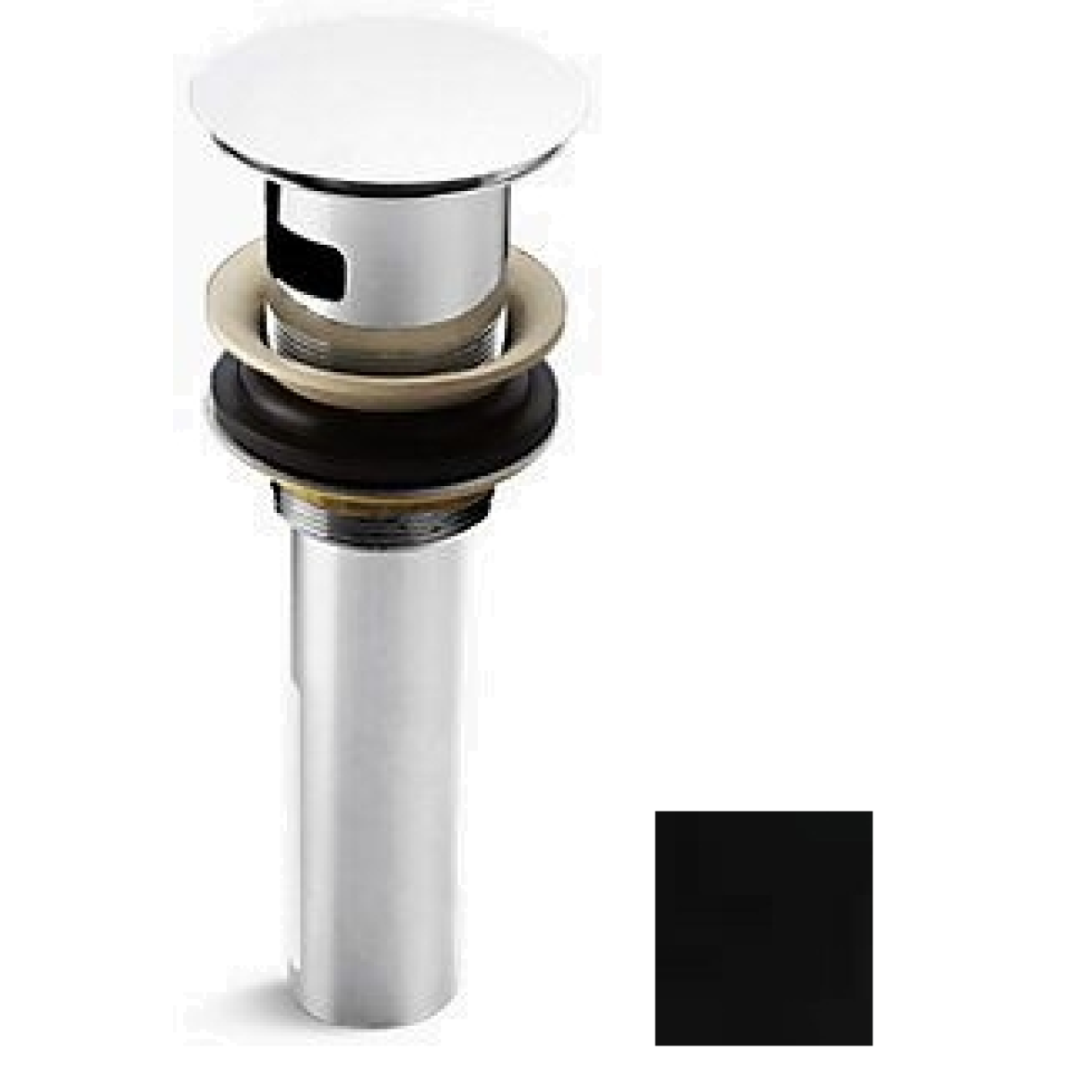 Kohler K-7120T-BL 水龍頭配件 弹跳式落水 (含内藏式止水塞) (原色黑)