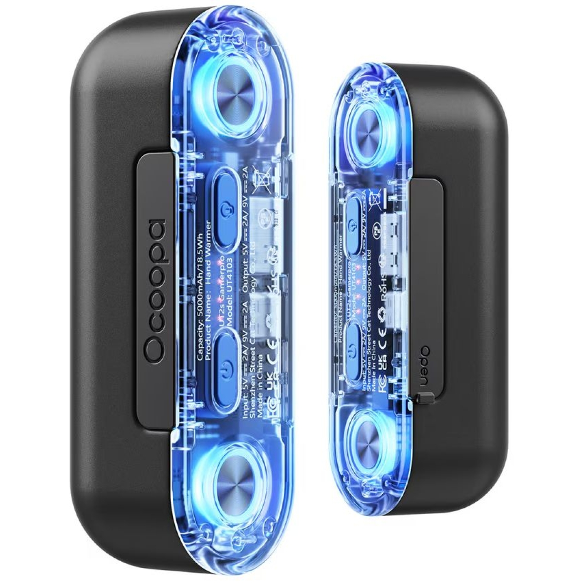 Ocoopa DCUT4103BK-01 UT4 GamerPro 二合一 充電暖手器 (黑色)