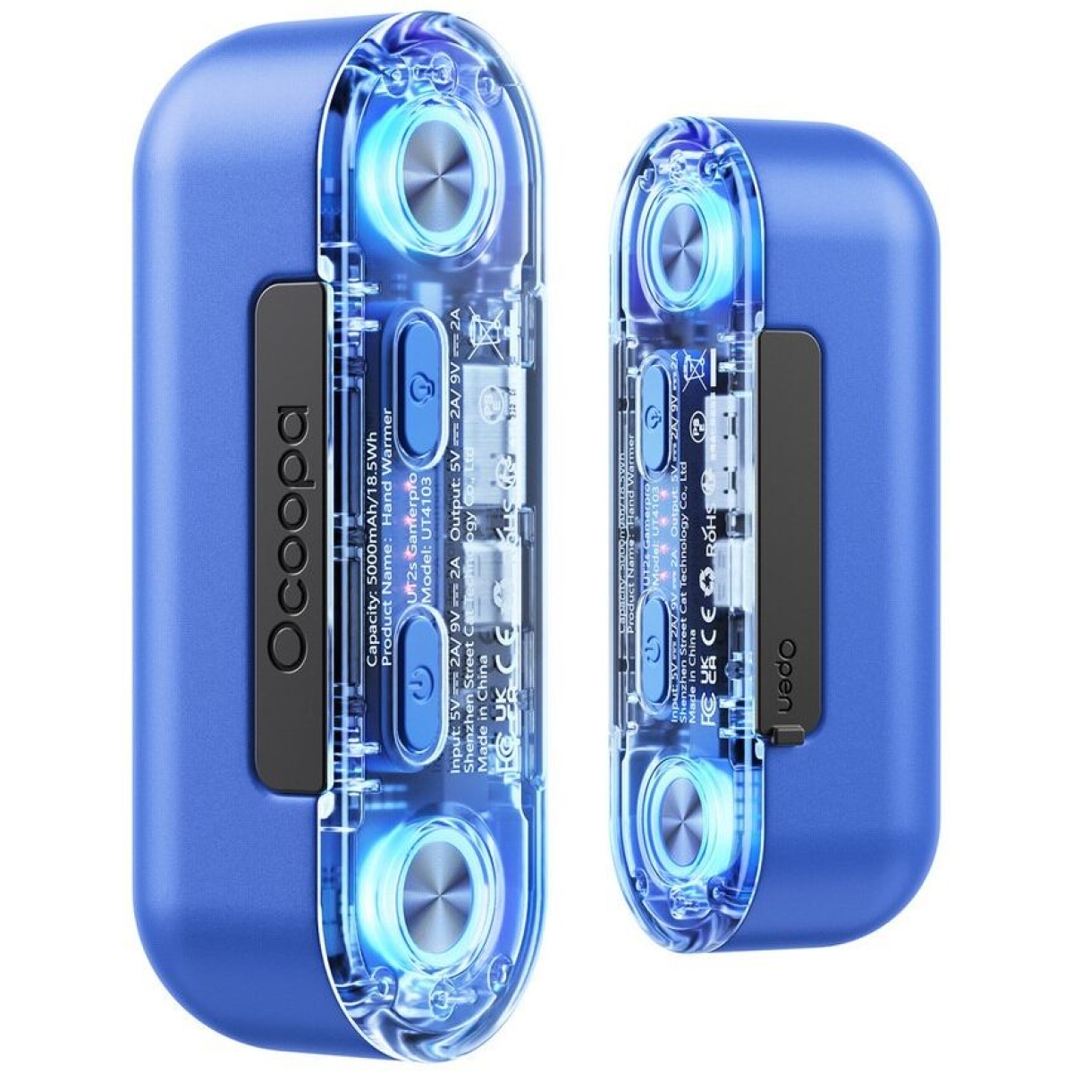 Ocoopa DCUT4103BU-03 UT4 GamerPro 二合一 充電暖手器 (藍色)