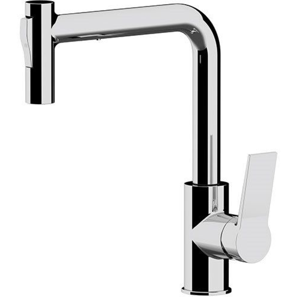 Remer SL81M Slash & Dot 可拉出式 昇盆水龍頭 (鍍鉻色)