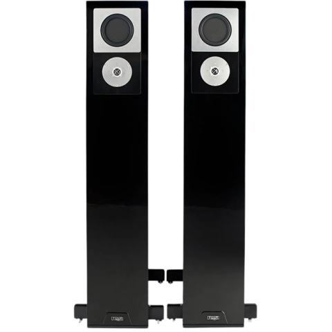 Rega RS-10 三路四單元座地揚聲器 (鋼琴黑焗漆)