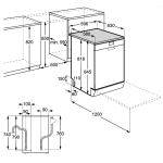 Electrolux 伊萊克斯 ESF9516LOX 14套標準餐具 60厘米 洗碗碟機