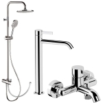 Remer Metrica 水龍頭套裝 (鍍鉻色) (MC11LXL+MC05+330A8MPEC20NRA)