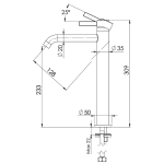 Remer Metrica 水龍頭套裝 (鍍鉻色) (MC11LXL+MC05+330A8MPEC20NRA)