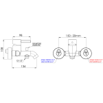 Remer Metrica 水龍頭套裝 (鍍鉻色) (MC12A+MC05)
