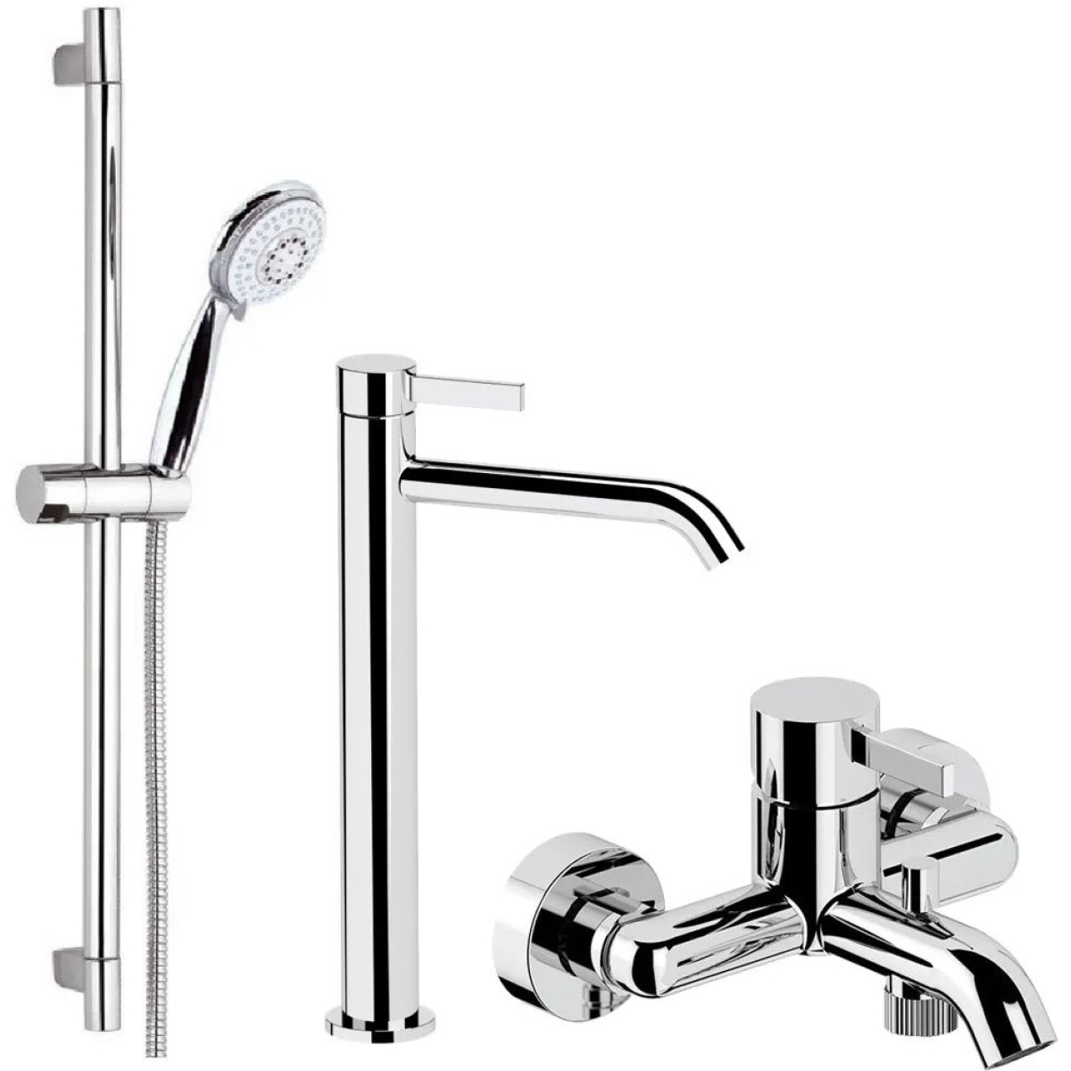 Remer Metrica 水龍頭套裝 (鍍鉻色) (MC11LXL+MC05+315R318F4A)