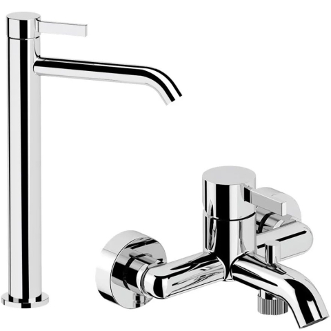 Remer Metrica 水龍頭套裝 (鍍鉻色) (MC11LXL+MC05)