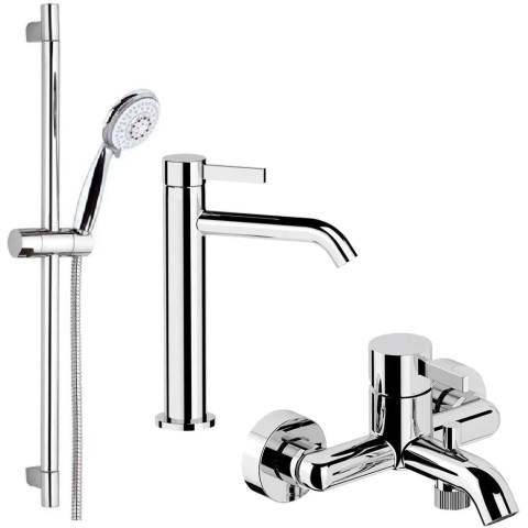 Remer Metrica 水龍頭套裝 (鍍鉻色) (MC12A+MC05+315R318F4A)