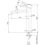 Remer Metrica 水龍頭套裝 (鍍鉻色) (MC12A+MC05)