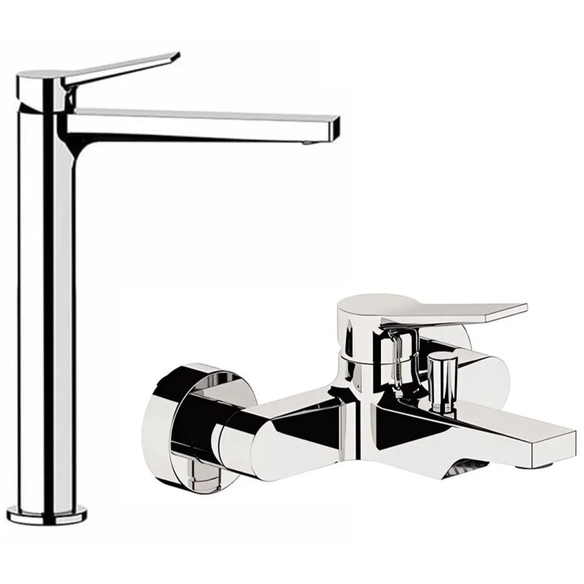 Remer Slash & Dot 水龍頭套裝 (鍍鉻色) (SL11L+SL05)