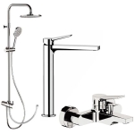 Remer Slash & Dot 水龍頭套裝 (鍍鉻色) (SL11L+SL05+330A8MPEC20NRA)