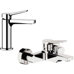 Remer Slash & Dot 水龍頭套裝 (鍍鉻色) (SL12+SL05)