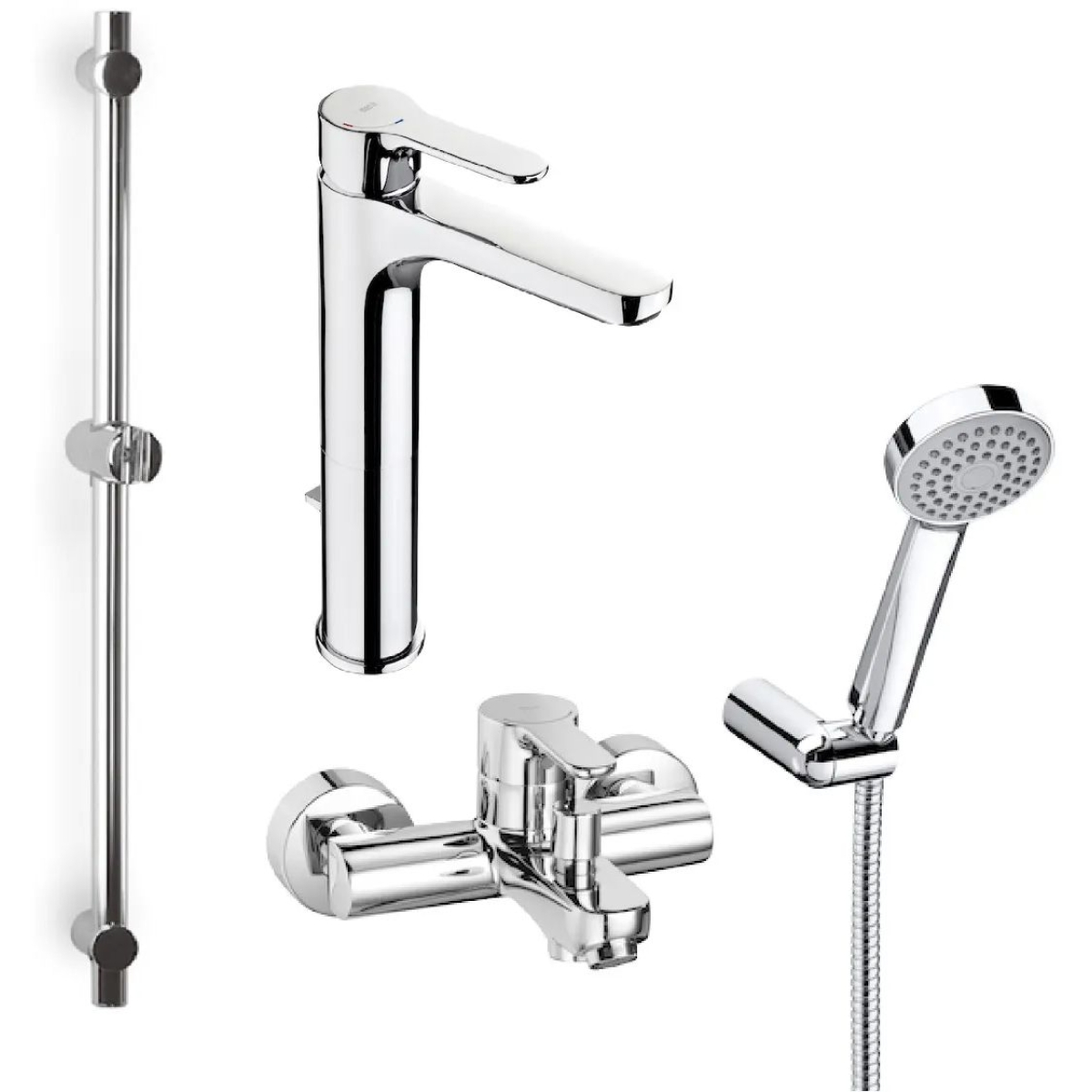 Roca L20 E3: 3+4+5 龍頭套裝 (5A3C09C00+5A0109C02+526319610)