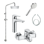 Roca Atlas D5: 2+4+6+7+8 龍頭套裝 (5A3D90C0N+5A0290C0N+5B2350C00+AP00033100+5BG113C0N+5B2515C0N)