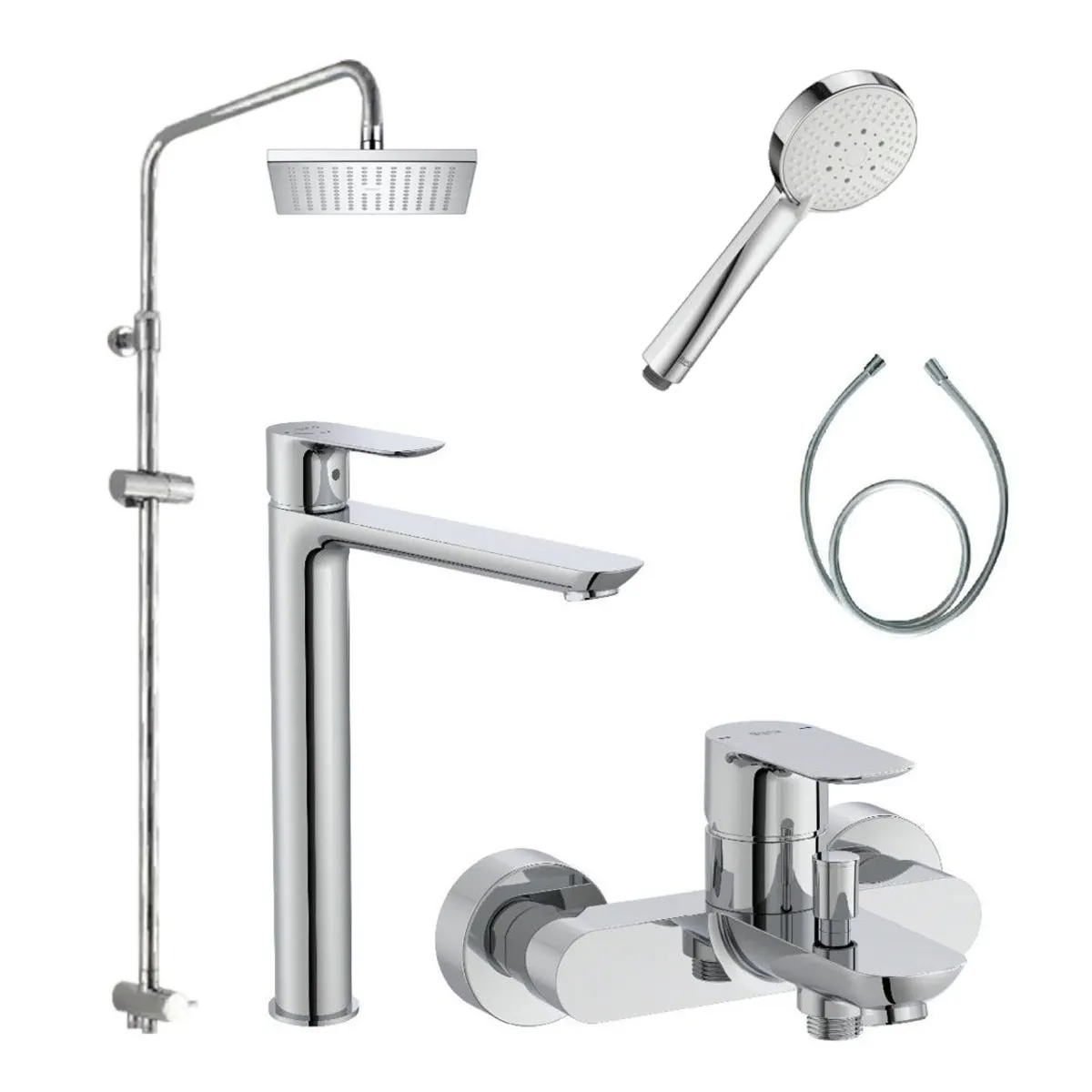 Roca Cala C4: 2+3+5+6+7 龍頭套裝 (5A346EC00+5A026EC00+5B2350C00+AP00033100+5BG113C0N+5B2515C0N)