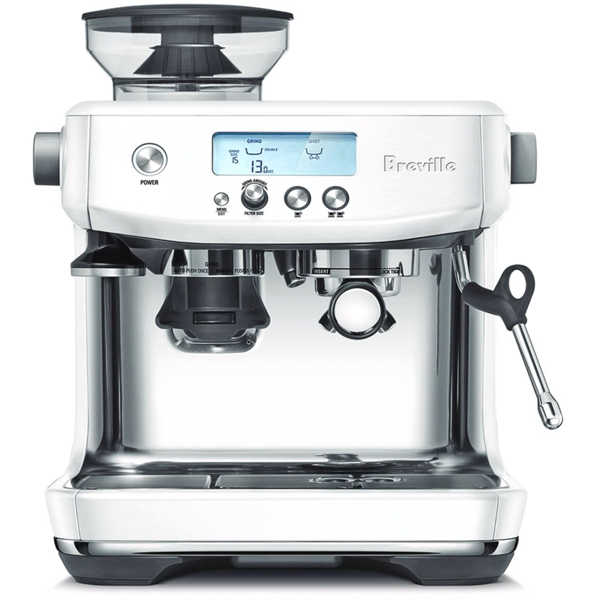 Breville BES878SST The Barista Pro™ 15巴 意式咖啡機 (海鹽白限量版)