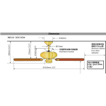 SMC MR52VA 52'' 天花吊扇
