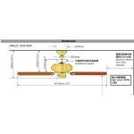 SMC MR52VB 52'' 天花吊扇