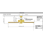 SMC HCM44VFE 44'' 天花吊扇