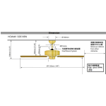 SMC HCM44VWH 44'' 天花吊扇