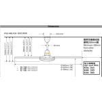 SMC K56 56'' 天花吊扇
