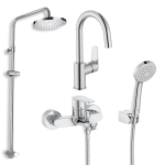 Roca Victoria Plus H4: 2+3+5 龍頭套裝 (5A4A4FC00+5A014FC00+AP00033100+5B2150C00)