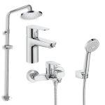 Roca Victoria Plus H3: 1+3+5 龍頭套裝 (5A324FC00+5A014FC00+AP00033100+5B2150C00)