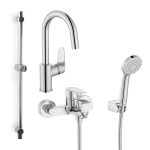 Roca Victoria Plus H2: 2+3+4 龍頭套裝 (5A4A4FC00+5A014FC00+526319610)