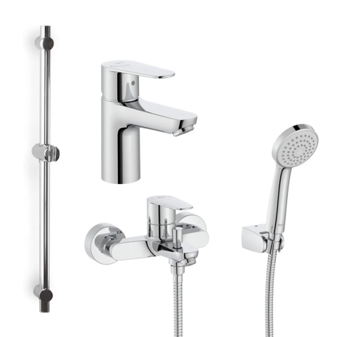 Roca Victoria Plus H1: 1+3+4 龍頭套裝 (5A324FC00+5A014FC00+526319610)