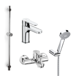 Roca L20 E1: 1+4+5 龍頭套裝 (5A3K09C00+5A0109C02+526319610)