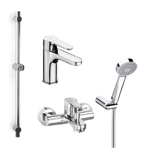 Roca L20 E1: 1+4+5 龍頭套裝 (5A3K09C00+5A0109C02+526319610)