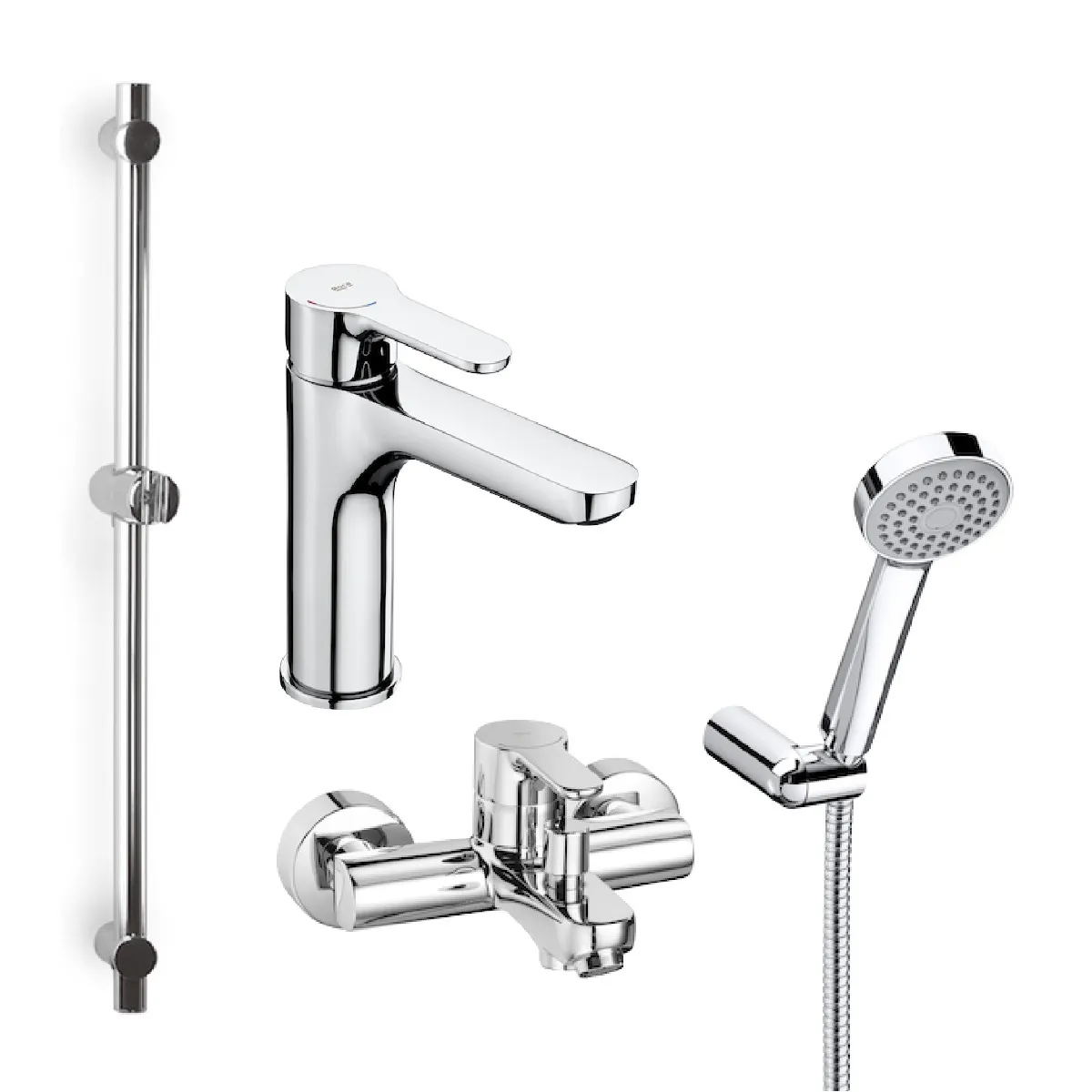 Roca L20 E2: 2+4+5 龍頭套裝 (5A3B09C00+5A0109C02+526319610)