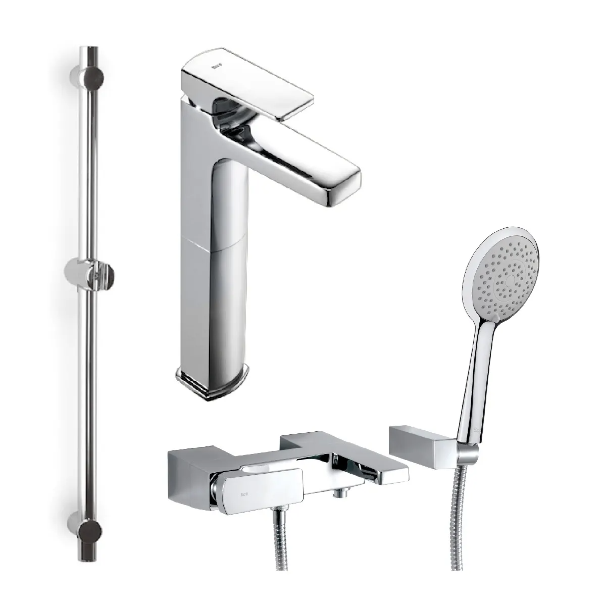 Roca Escuadra DA2: 2+3+4 龍頭套裝 (5A3420C0N+5A0120C0N+526319610)