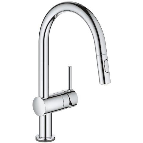 Grohe 31358002 Minta Touch 輕觸式感應廚盆水龍頭 連可拉出花灑噴咀