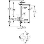 Grohe 23921000 Eurosmart Cosmopolitan 面盆水龍頭