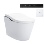TOTO CS911PVT/TCF87220GHK#NW1 Neorest LS 多功能智能座廁 (P-trap) (牆排式) (黑色) (不包含風琴喉)